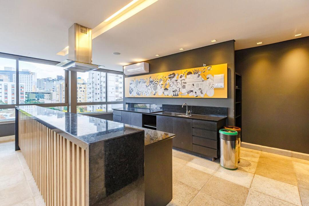Apto Com Incrivel Localizacao Em Porto Alegre Sp Apartment Exterior foto