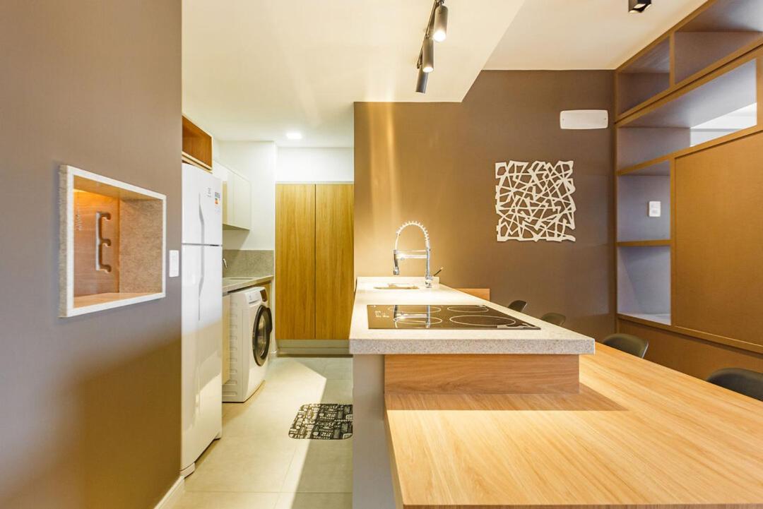 Apto Com Incrivel Localizacao Em Porto Alegre Sp Apartment Exterior foto